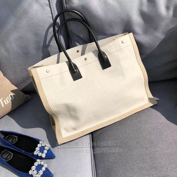 YSL女包 59909 Rive Gauche Tote Bag 左岸購物袋 聖羅蘭手提包  yas1655